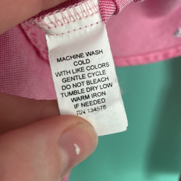 🐳Vineyard Vines Pink Popover Top🐳 - Picture 11 of 11